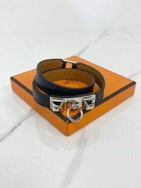 Hermès Rivale Double Tour Bracelet
